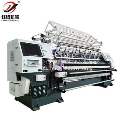 Geautomatiseerde quiltborduurmachine Bedovertrek die machine maakt Multi-naald shuttle-quiltmachine
