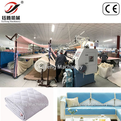 Geautomatiseerde Lock Stitch Naai-Quiltmachine Laken Making Machine