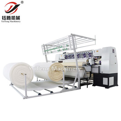 Computerized Non-Shuttle Multi-Needle Mattress Quilting Machine met 2450mm Quilting Breedte, 100-1000r/min Snelheid en 80mm Max Naaidikte