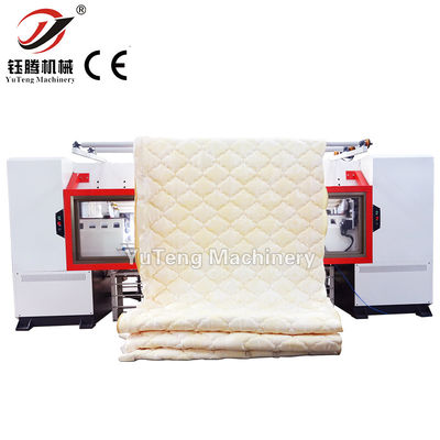 Hoge snelheid 1200 RPM multi-naald quiltmachine met 2450 mm quiltbreedte en 80 mm quiltdikte