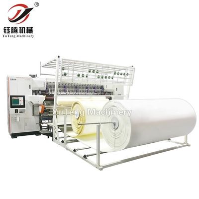 Continu Lock Stitch Computerized Chain Stitch Quilting Machine 1200 RPM