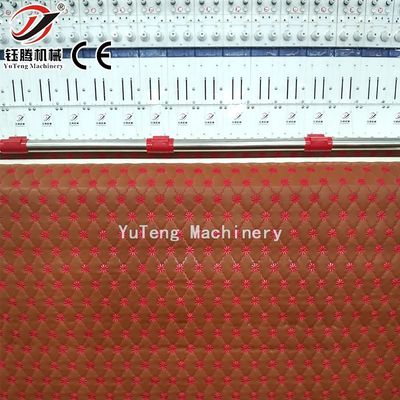 Hoge snelheid 900 RPM Computerized Quilting Embroidery Machine Multi Head
