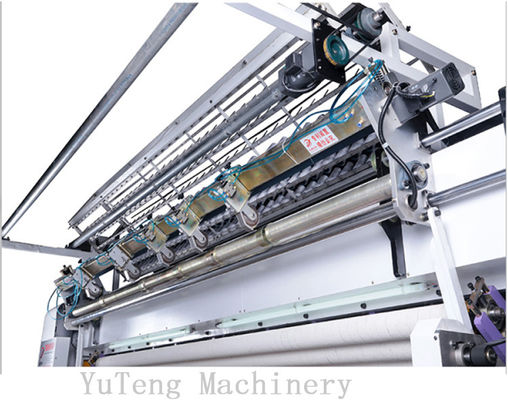 Computerdeklaagmachine met meerdere naalden voor kledingstukken van textielleer