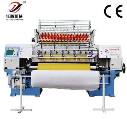 Meerdere doeleinden Lock Stitch Quilting Machine High Speed voor beddoek 1650mm Breedte