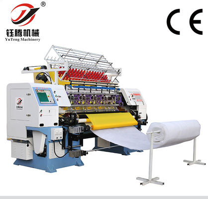 Meerdere doeleinden Lock Stitch Quilting Machine High Speed voor beddoek 1650mm Breedte
