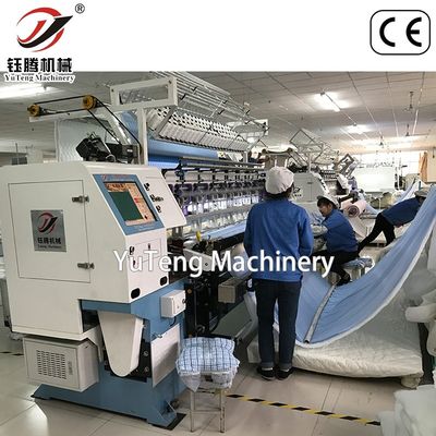 High Speed deken maken machine, Shuttle Quilting Machine Multi Naald