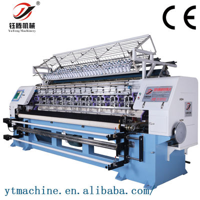 Comforter Lock Stitch Quilting Machine Computerized Breedte 3300 mm