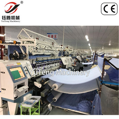 High Speed 360° Multi-Naal Computerized Quilting Machine 96 inch