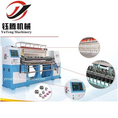 Dubbele rij quilting en borduurmachine snelle computer