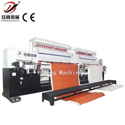 380V computergevoerde multi-naald quilting machine met meerdere stoffen