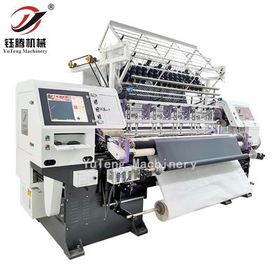 Hoge-snelheid gecomputereerde multi-naald Shuttle Quilting Machine voor het maken van beddekken