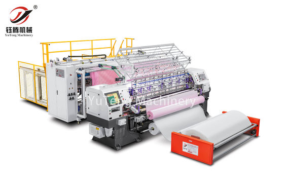 Geautomatiseerde computergestuurde filet snijmachine met ultrasone snijtechnologie en mechanisch armhefplatform voor woningtextiel