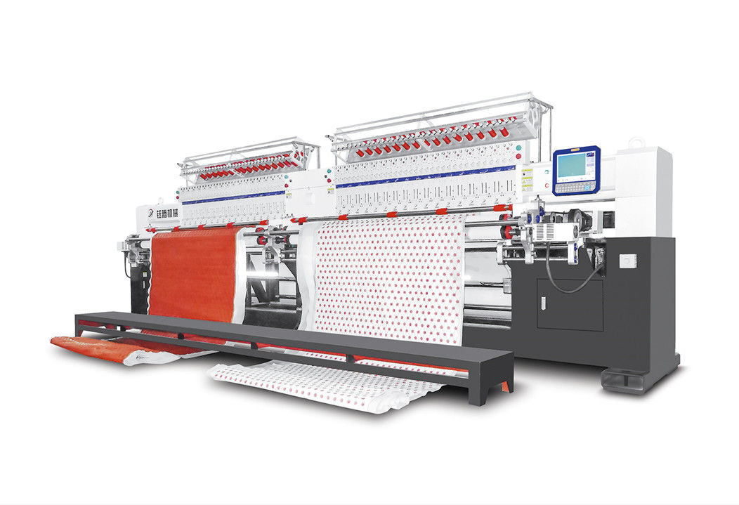 380V computergevoerde multi-naald quilting machine met meerdere stoffen