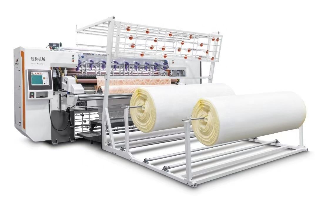 Industriële ultra hoge snelheid non-shuttle multi-naald quilting machine voor het maken van matrassen