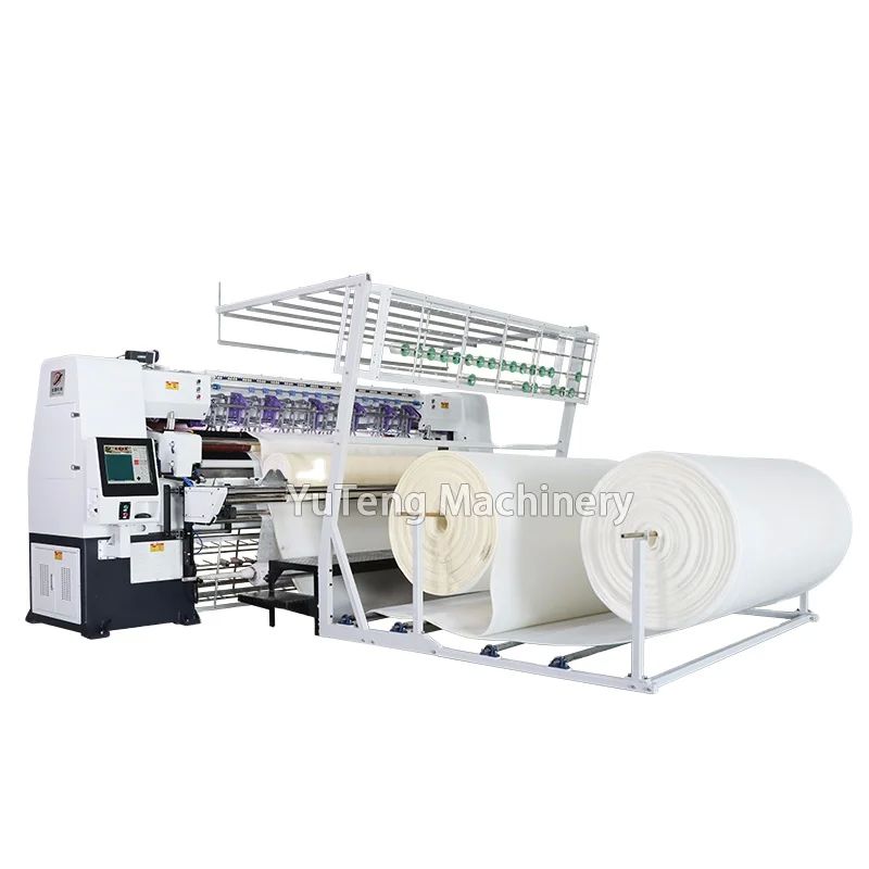 Automatische matrassenproductiemachine voor comfortabele dekbedden tot 2450 mm breed