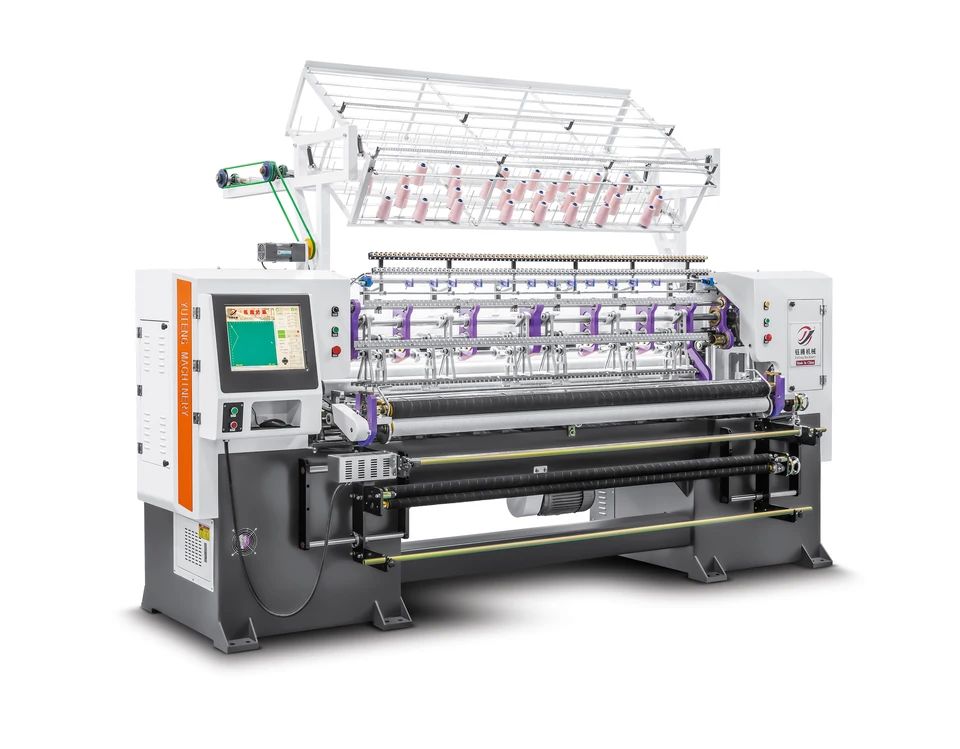 80 inch Ultra High Speed Computerized Shuttle Multi Needle Quilting Machine voor kleding Textielstof